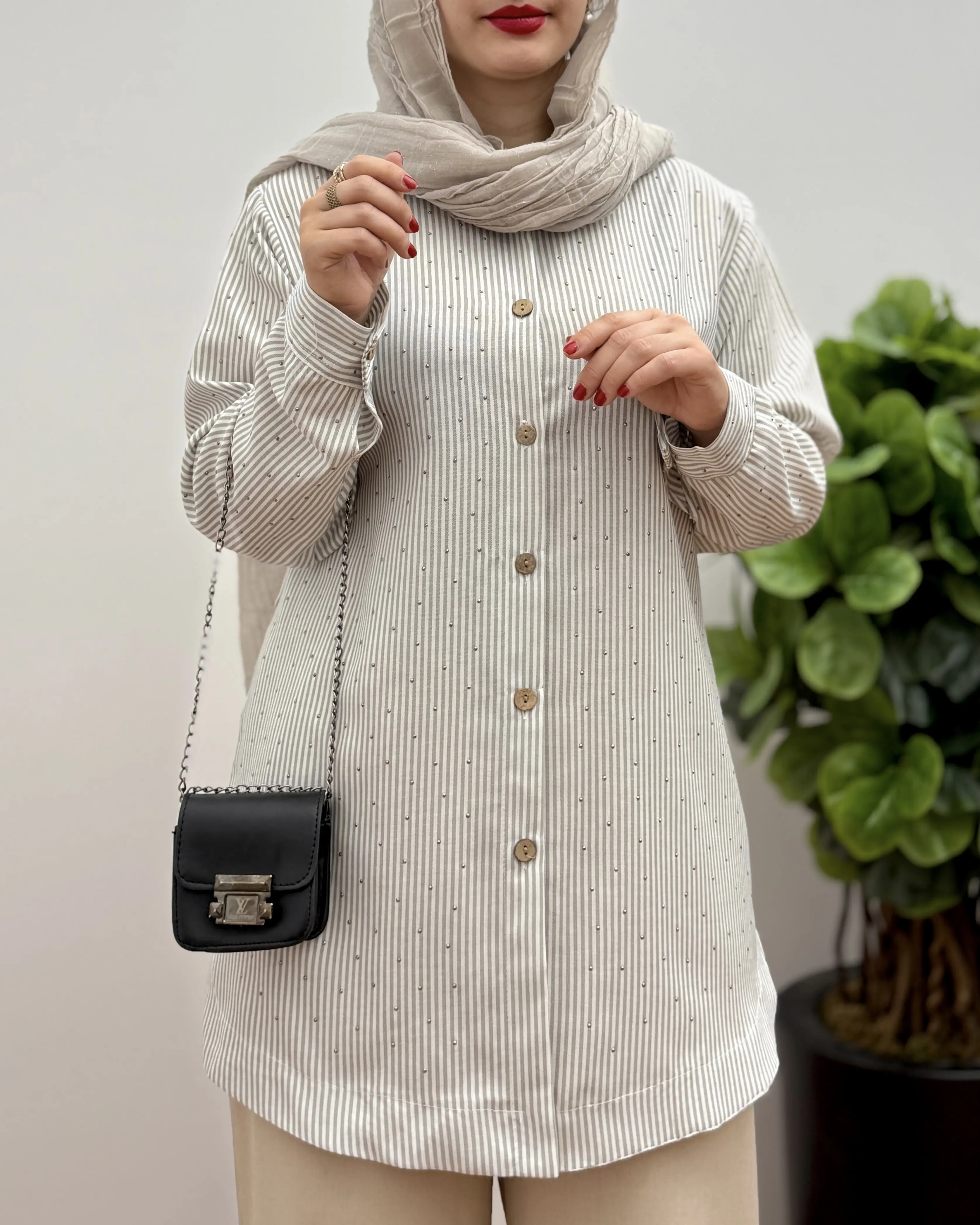 تونیک دخترانه نخی دیپلمات مدل دلوین